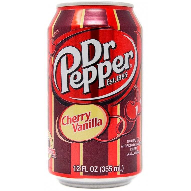 Soda à la vanille cerise |